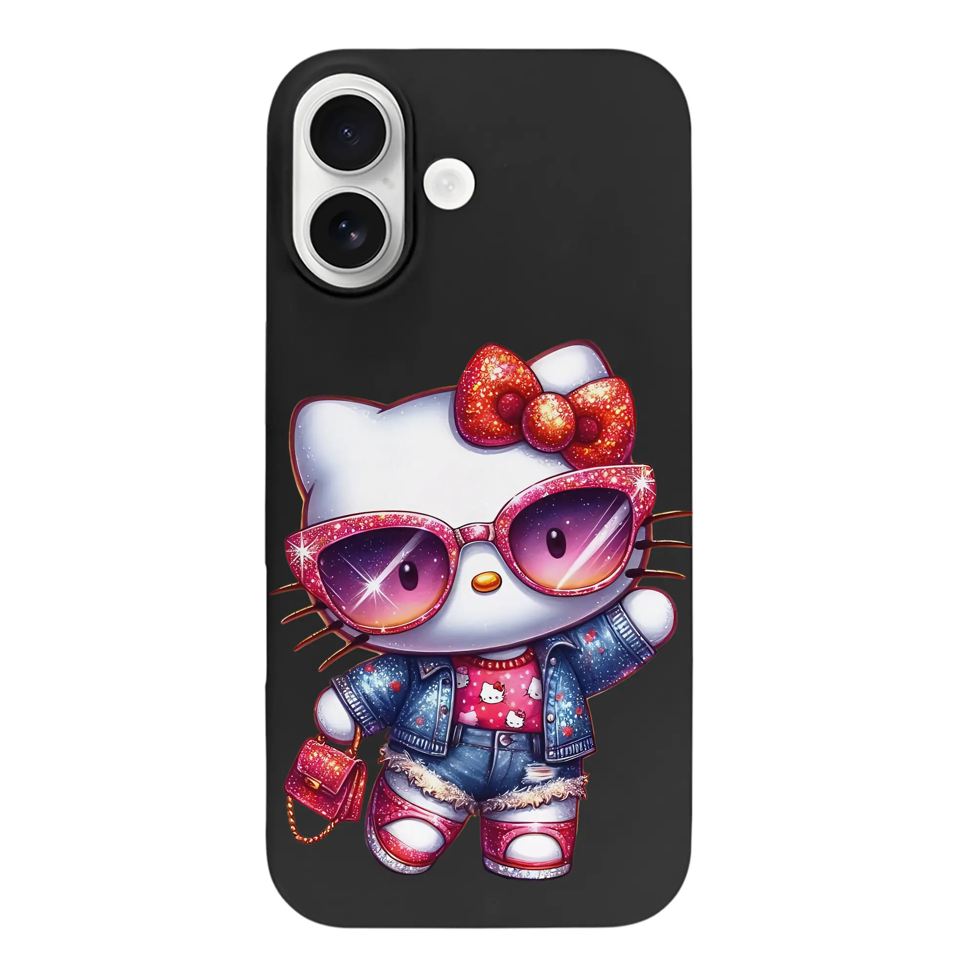 サンリオ グッズ,ハローキティ - iPhone 17 シリーズ シリコンケース 薄型 耐衝撃 指紋防止 ソフトタッチカバー 精密フィット 傷防止 保護ケース iPhone 17/17 Air/17 Pro/17 Pro Max 対応